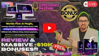 Momentum AI Review⚡📲💻[LIVE] Ultimate DFY A.I Commission Traffic Engine💻📲⚡Get FREE +350 Bonuses💲💰💸