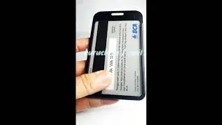 ID Case / ID Card Holder Aluminium 2 slot / Tempat kartu alumunium 2 kartu