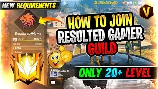 How To Join Resulted Gamer Guild | How To Join Youtuber Guild | How To Join V Badge Youtuber Guild