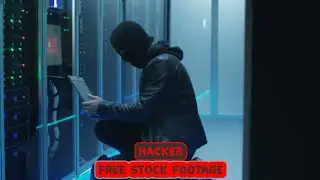 HACKER HACKING COMPUTER | FREE STOCK FOOTAGE | COPYRIGHT FREE VIDEOS | NO COPYRIGHT | ROYALTY | HD