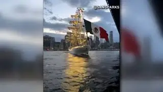 2 killed, several injured in Mexican naval ship crash into Brooklyn Bridge