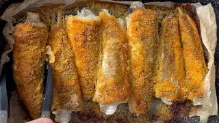 Crispy Baked Hake in the Oven