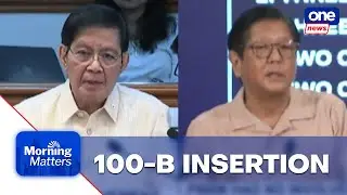 Marcos not involved in budget insertion &mdash;Lacson | Morning Matters