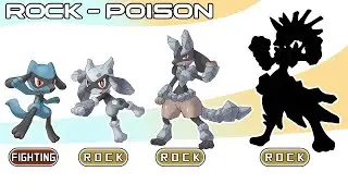 Rock & Poison Type Lucario Mega Evolution | Pok&eacute;mon Type Swap | Max S
