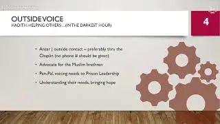 Faith Behind Bars - A Prison Dawah Workshop by Br. Hasan Shah