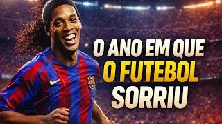 O Ano em que o Futebol Virou Arte. #r10  #ronaldinho #ronaldinhogaúcho #barcelonafc #futeboleuropeu