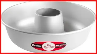 Great product -  Fat Daddio's RMP-10 Anodized Aluminum Ring Mold Pan, 10 x 3.5 Inch, Silver