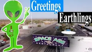 Visiting the Space Age Restaurant in Gila Bend, Arizona