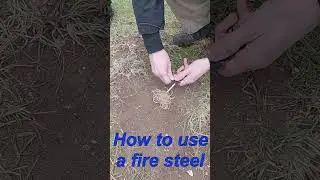 How to use a fire steel