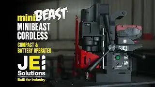 Cordless Compact Magnetic Drill - the Minibeast&trade; Cordless by JEI Solutions