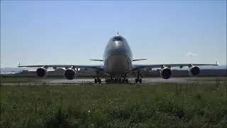 Boeing 747-468 / Saudi Arabian Government / Engine test run