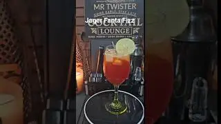 Jager Fanta Fizz 3-Ingredient Cocktail Jagermeister Fanta Grenadine -  Subscribe for more videos
