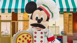Mickey Mouse and Chef transforming in Mutation Lab