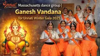 Unnati Dance Academy | Ganpati dance | winter gala 2025 | choreography krish and Krutika 