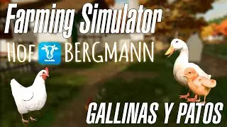 [HOF BERGMANN] Todo sobre Gallinas y Patos bien explicado Para Principiantes | Farming Simulator 22