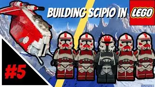 Building Scipio in LEGO | week 5 | Figs and a gunship