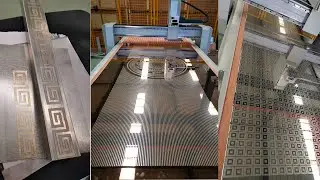 Large size laser marking machine engraving elevator door panel💥 laser etching machine 💥