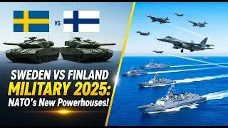 Sweden vs Finland Military 2025: NATO&rsquo;s New Powerhouses!
