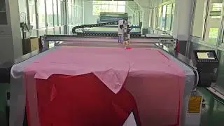 Multi layers fabrics textiles Zebra blinds curtain PU PVC Die digital cnc cutting machines flat