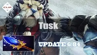 Dota 2 update 6.84 - Tusk ( Tuskar ) walrus kick - Aghanim's Scepter