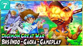 FREE VIP 8 & DUKEMON / OMEGAMON | BHS INDO - GACHA - GAMEPLAY 🔥 DIGIMON GREAT WAR (PATCH ENG/IND)
