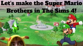 Let's Create A Sim in The Sims 4 #2: Super Mario Bros