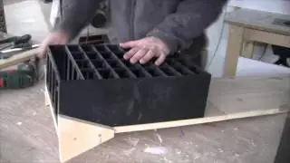 Build a space-saving component storage unit for my electronics lab