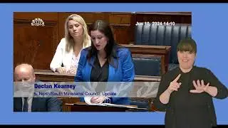 Question Time: Executive Office, Monday 10 June 2024 with ISL