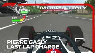F1 Challenge 2020 Mod by CMT Monza Pierre Gasly Last Lap Charge!