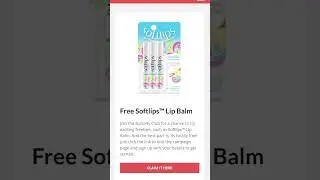 Free Softlips&trade; Lip Balm  #freebiescanada #freestuffcanada