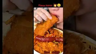 My tongue&rsquo;s on vacation 🌶️🌴 and loving every fiery bite 🔥#delicious #shorts #foodie