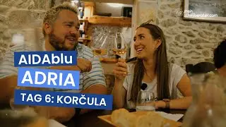 AIDAblu Adria &ndash; Korčula: Geburtstagsfeier, Wein & Pizza mit Meerblick | Kreuzfahrt VLOG Tag 6