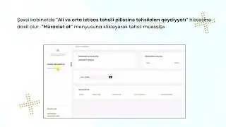Ali təhsil m&uuml;əssisələrinə qəbul olanlar &uuml;&ccedil;&uuml;n qeydiyyat prosesinə dair təlimat