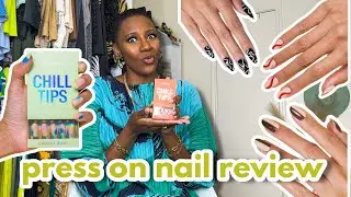 chillhouse Chill Tips Press On Nail Review & Haul