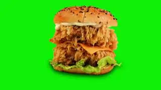 BURGER | GREEN SCREEN | 3D | VFX | ANIMATION | 4K | HD | THE BEST REEL
