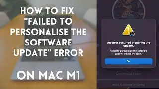 How To Fix “Failed to Personalize the Software Update” or 
