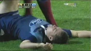 Jimmy Cowan knocks out Jimmy Gopperth