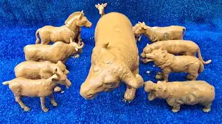 Бизон застрял! Грязная миссия по спасению горных и джунглевых животных!