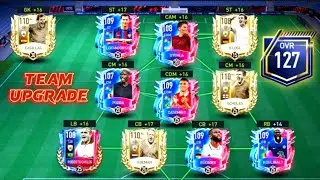 Best Team Upgrade Ever In FIFA Mobile 22 - 127 OVR Team Upgrade...