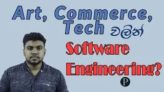 Arts, Commerce, Tech කරලා Software Engineer කෙනෙක් වෙන්නේ කොහොමද? | Sinhala