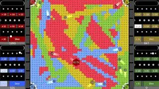 Multiply or Release X Territory War - 🖖4 Player #5 - Marble Race in Unity