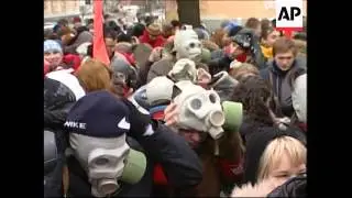 Anti-Georgia demo by Putin supporters