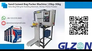 25kg&ndash;50kg Cement Valve Bag Packing Machine for Dry Mortar, Gypsum Powder, Sand & Putty Powder