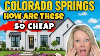 🤯 NO WAY! How are They Selling Homes This CHEAP in Colorado Springs! [Briargate, Sterling Ranch]
