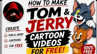 How to make TOM And JERRY CARTOON Videos for Free|Viral Niche 2026