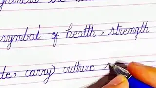 BEAUTIFUL WRITING STYLE EASY 🤩🤩 || SMOOTH HANDWRITING PRACTICE FOR STUDENT ☺️