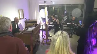 BRONZEVILLE, comp by T.C. Pfeiler, Hammond B3, Copyright Soc.: AKM Ulrike Muehlbachler Live Painting