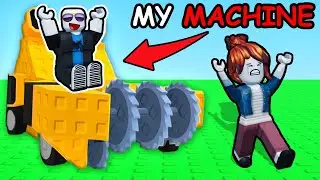 Building a MACHINE to CRUSH THINGS in Roblox...