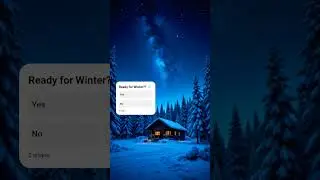 Winter is almost here❄️Are you ready??#winter #relax #snow #naturesound #winterambience #viralvideo