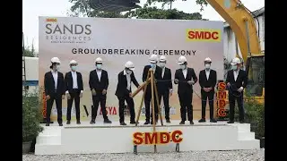 SMDC Sands Residences Ground Breaking in Roxas Boulevard Manila